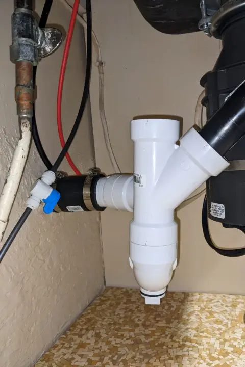 Drain & Plumbing Connections — Garbage Disposal Repair